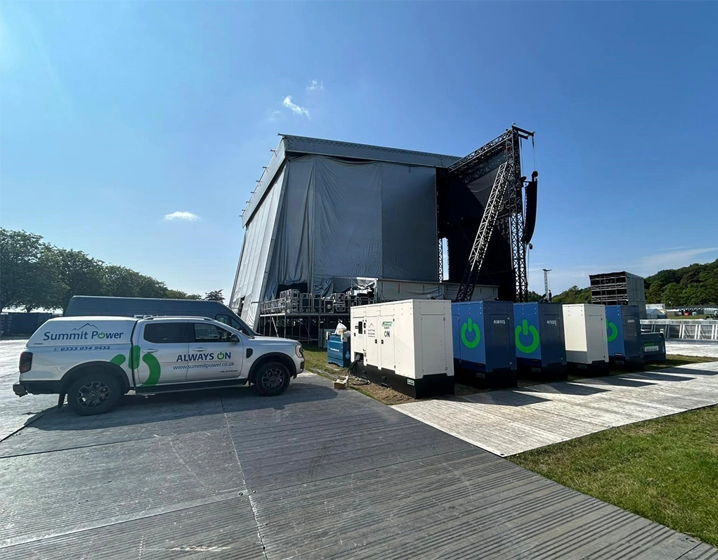 Reliable, Sustainable Power for Glasgow Summer Sessions 2025